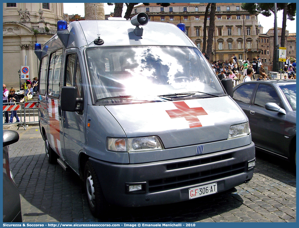 GdiF 306AT
Guardia di Finanza
Servizio Sanitario
Fiat Ducato II serie
Parole chiave: GdiF;G.D.F.;GDF;Guardia;di;Finanza;Ambulanza;Fiat;Ducato;306AT