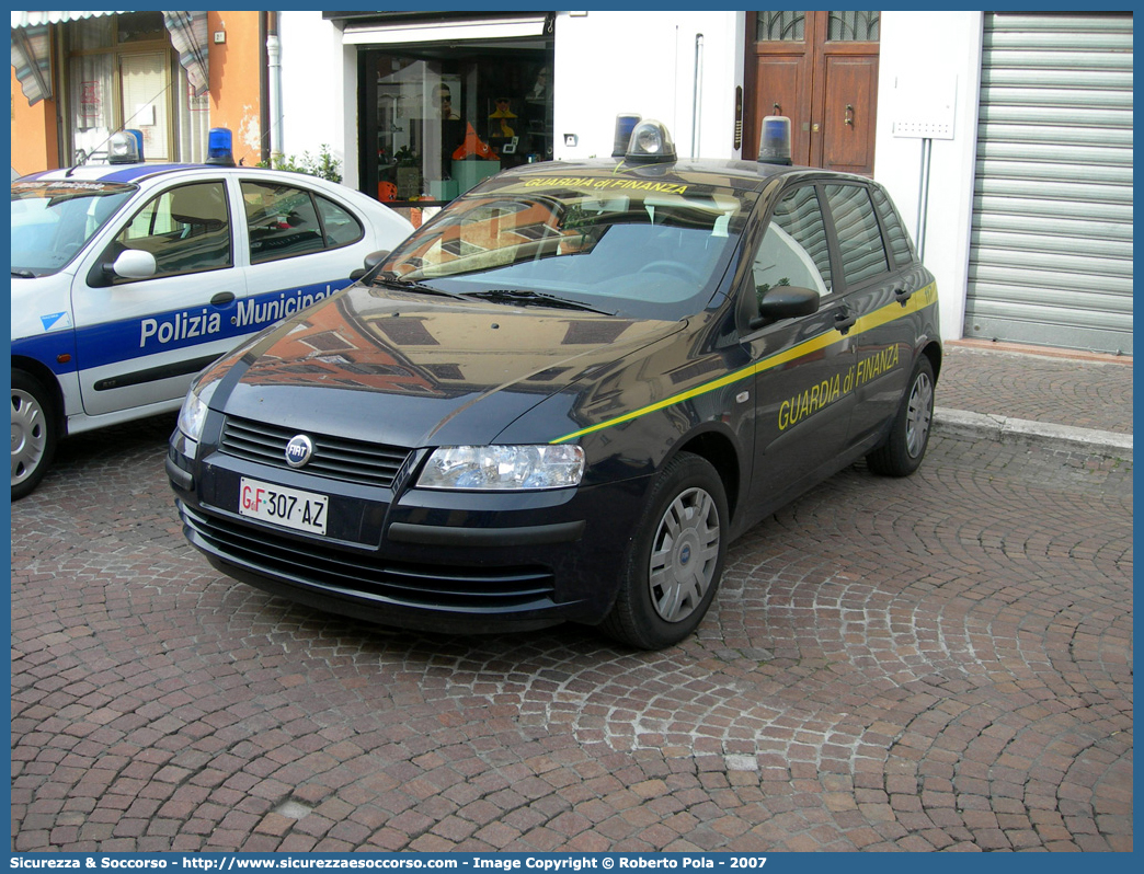 GdiF 307AZ
Guardia di Finanza
Fiat Stilo II serie
Parole chiave: GdiF;G.D.F.;GDF;Guardia di Finanza;Fiat;Stilo II serie;307AZ