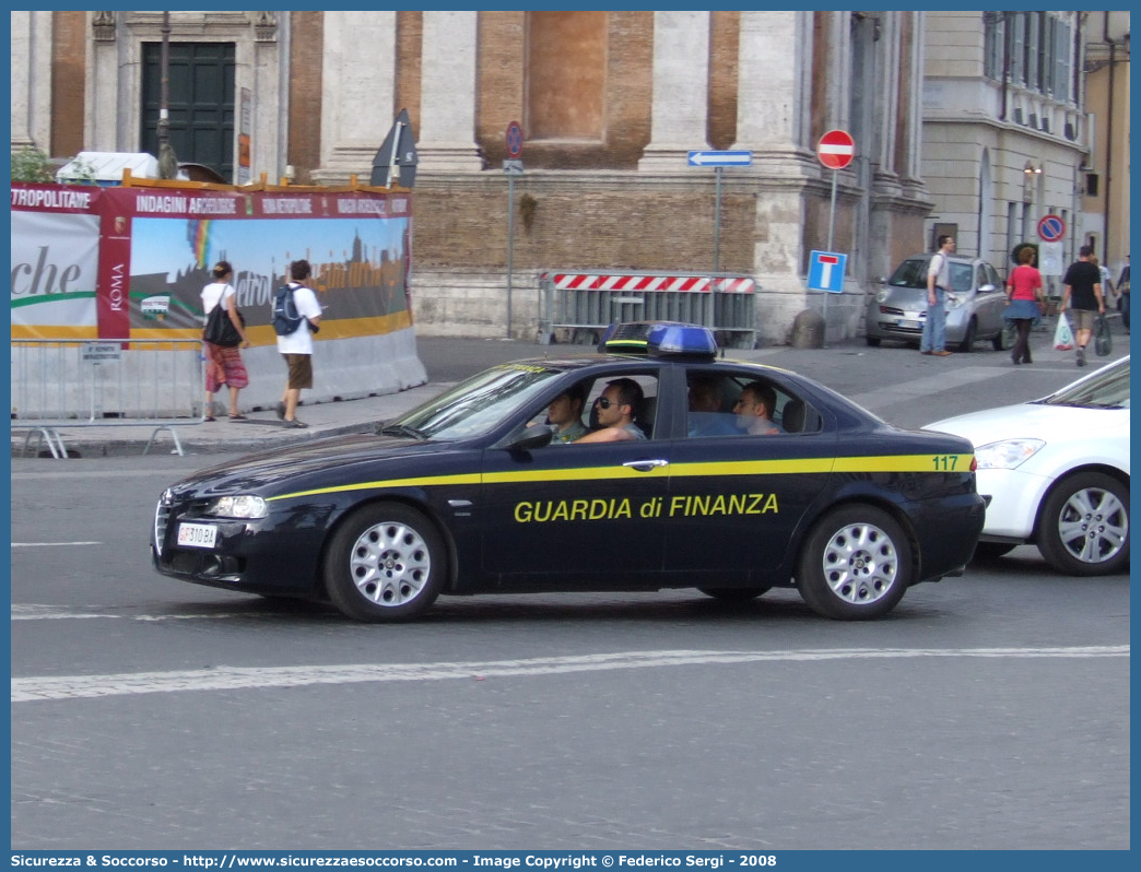 GdiF 310BA
Guardia di Finanza
Alfa Romeo 156 II serie
Parole chiave: GDF;GdiF;G.D.F.;G.diF.;Guardia;Finanza;Guardia di Finanza;Alfa;Romeo;156