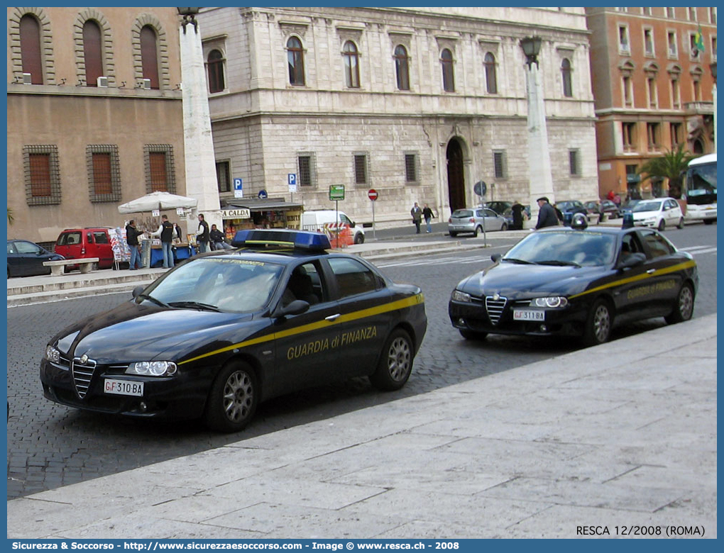 GdiF 310BA
Guardia di Finanza
Alfa Romeo 156 II serie
Parole chiave: GDF;GdiF;G.D.F.;G.diF.;Guardia;Finanza;Guardia di Finanza;Alfa;Romeo;156