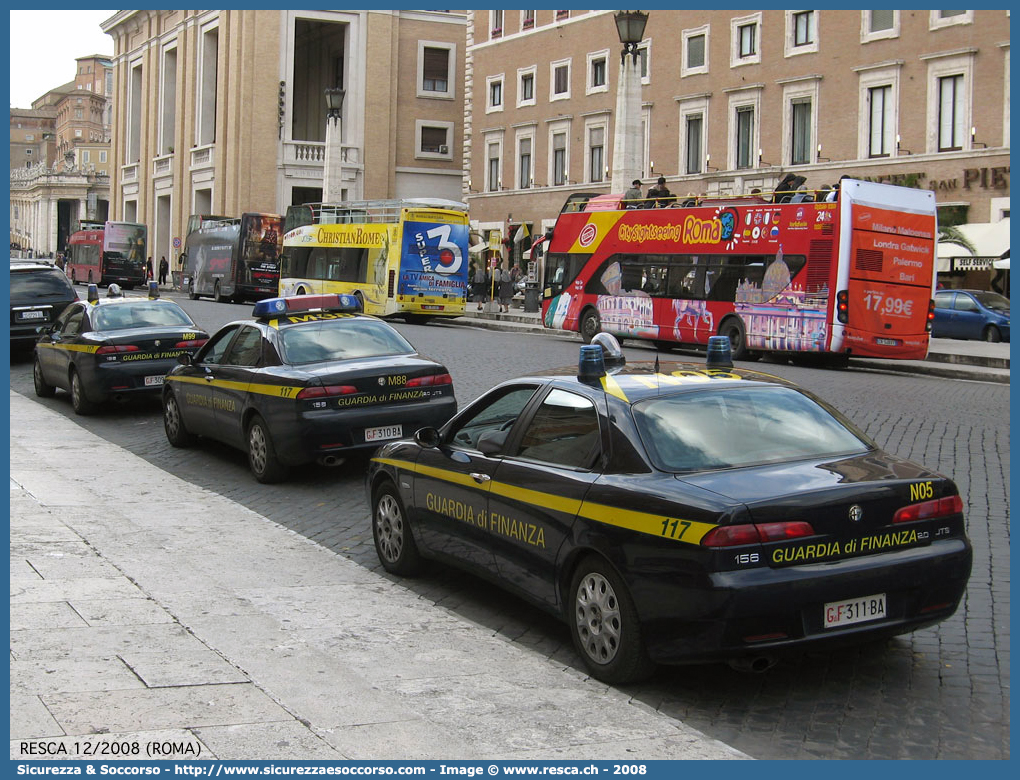 GdiF 311BA
Guardia di Finanza
Alfa Romeo 156 II serie
Parole chiave: GDF;GdiF;G.D.F.;G.diF.;Guardia;Finanza;Guardia di Finanza;Alfa;Romeo;156