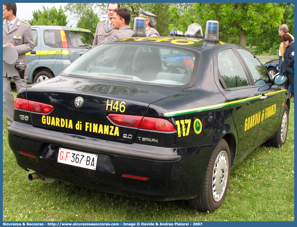 GdiF 367BA
Guardia di Finanza
Alfa Romeo 156 I serie
Parole chiave: GdiF367BA;Guardia di Finanza;Alfa Romeo 156 I serie