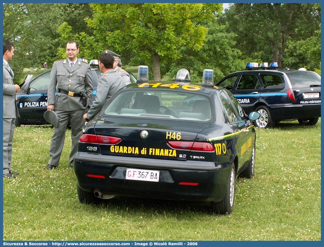 GdiF 367BA
Guardia di Finanza
Alfa Romeo 156 I serie
Parole chiave: GdiF367BA;Guardia di Finanza;Alfa Romeo 156 I serie