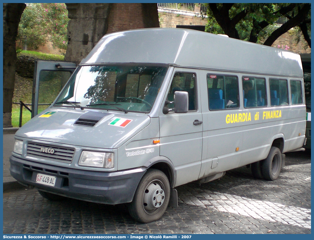 GdiF 448AL
Guardia di Finanza
Iveco Daily 45-10 II serie
Parole chiave: GdiF;G.D.F.;GDF;Guardia di Finanza;Iveco;Daily;45-10;45 - 10