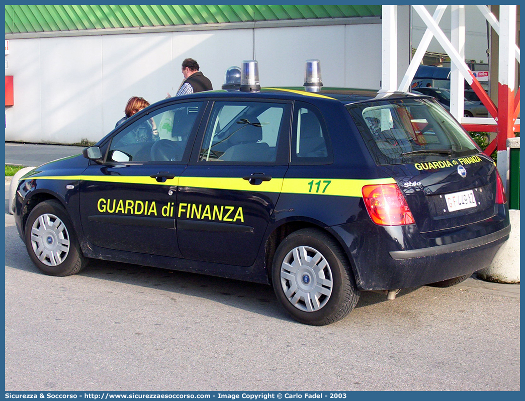 GdiF 449AZ
Guardia di Finanza
Fiat Stilo II serie
Parole chiave: GdiF;G.D.F.;GDF;Guardia di Finanza;Fiat;Stilo II serie;449AZ