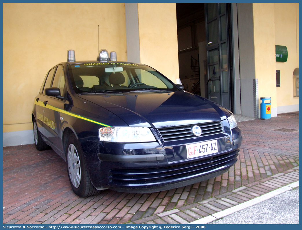 GdiF 457AZ
Guardia di Finanza
Fiat Stilo II serie
Parole chiave: GdiF;G.D.F.;GDF;Guardia di Finanza;Fiat;Stilo II serie;457AZ