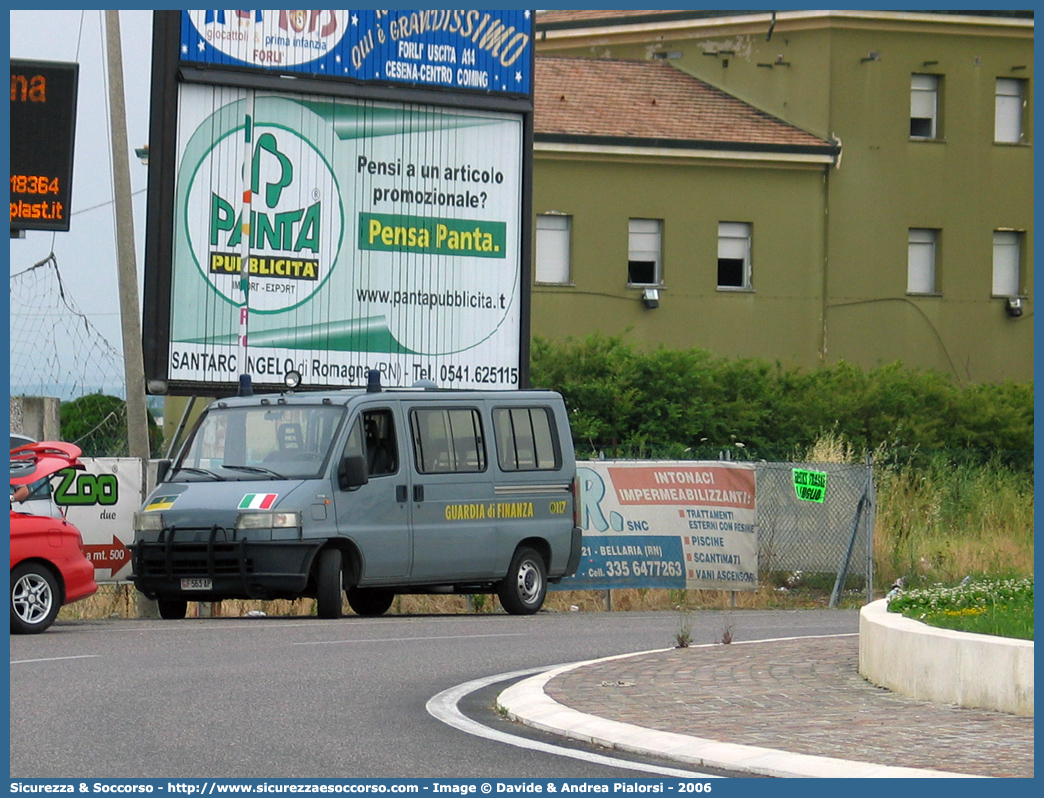 GdiF 563AP
Guardia di Finanza
Fiat Ducato II serie
A.T.P.I.
Allestitore Elevox S.r.l.
Parole chiave: GdiF;G.D.F.;GDF;Guardia di Finanza;Fiat;Ducato II serie;Blindato;Elevox;A.T.P.I.;Anti Terrorismo Pronto Impiego;563AP