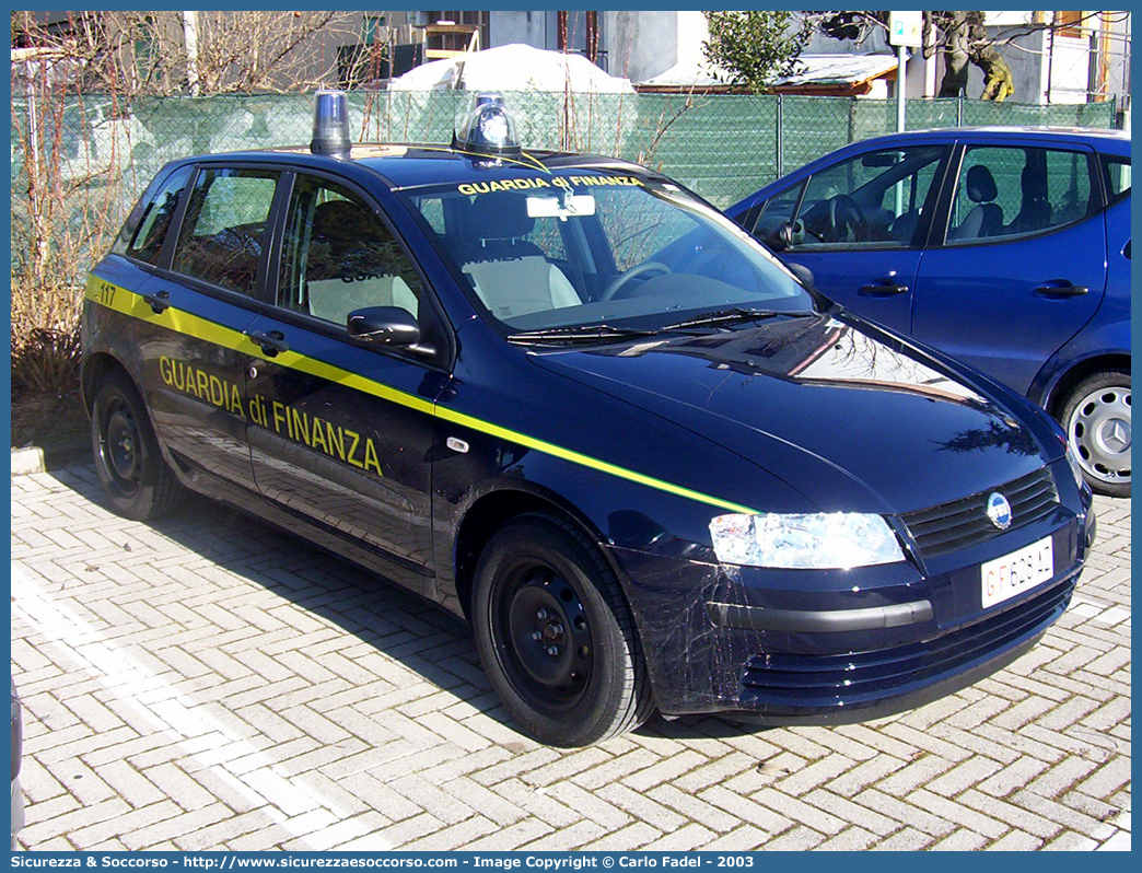 GdiF 628AZ
Guardia di Finanza
Fiat Stilo II serie
Parole chiave: GdiF;G.D.F.;GDF;Guardia di Finanza;Fiat;Stilo II serie;628AZ