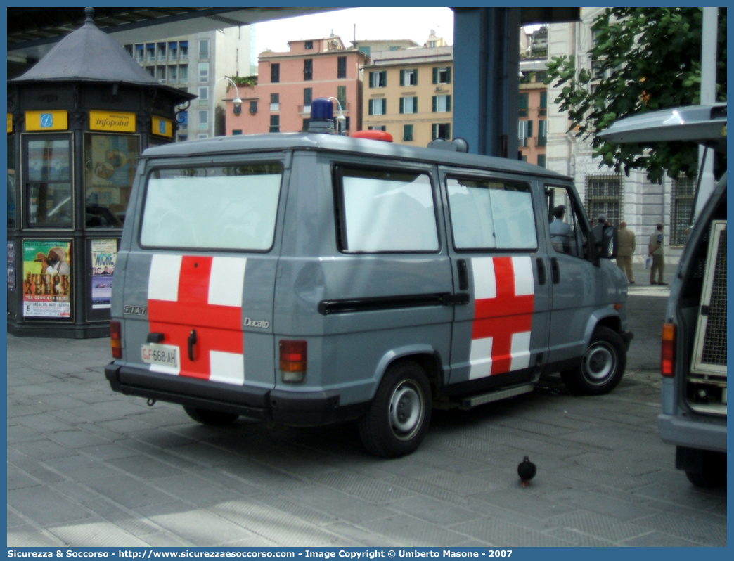 GdiF 668AH
Guardia di Finanza
Servizio Sanitario
Fiat Ducato I serie restyling
Parole chiave: GdiF;G.D.F.;GDF;Guardia di Finanza;Ambulanza;Fiat;Ducato I serie restyling;668AH