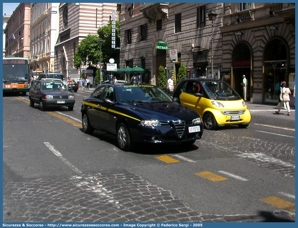 GdiF 757AZ
Guardia di Finanza
Alfa Romeo 156 II serie
Parole chiave: GDF;GdiF;G.D.F.;G.diF.;Guardia;Finanza;Guardia di Finanza;Alfa;Romeo;156