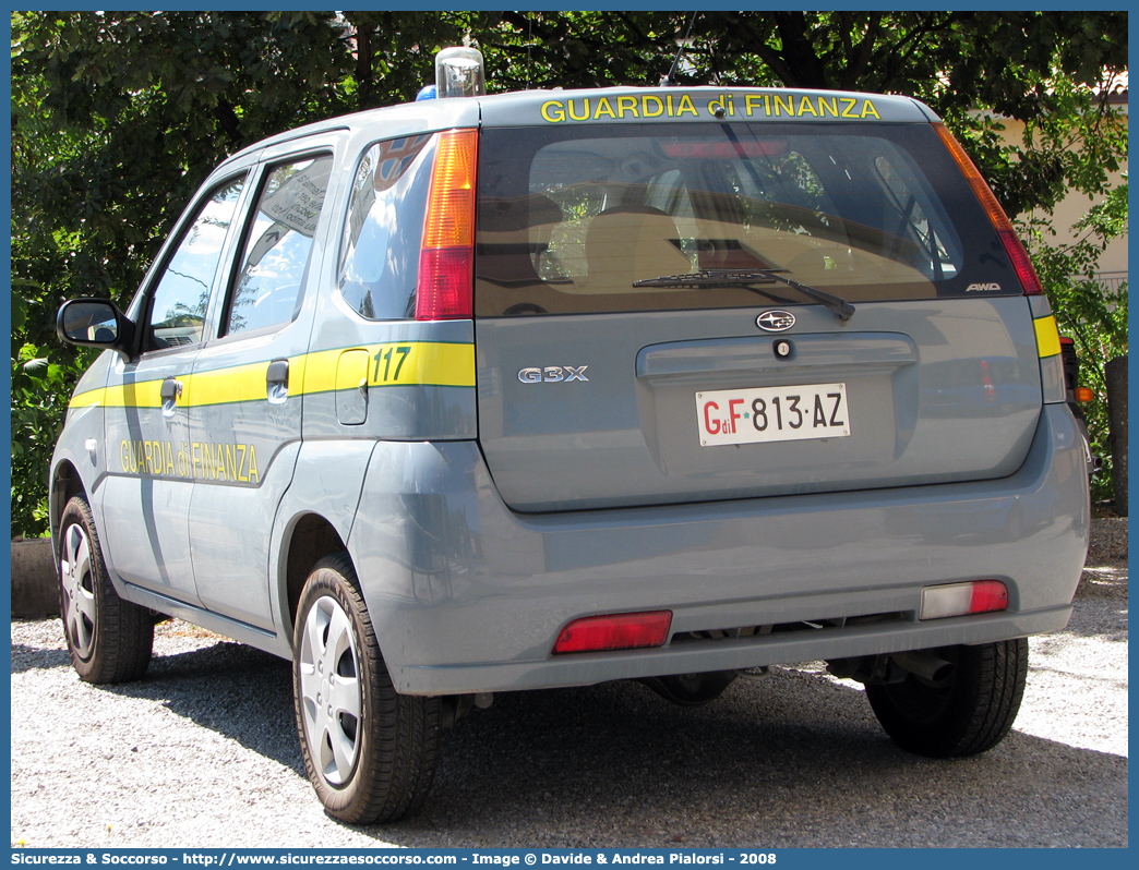 GdiF 813AZ
Guardia di Finanza
Subaru Justy G3X
Parole chiave: GdiF;G.D.F.;GDF;Guardia di Finanza;Subaru;Justy G3X;813AZ