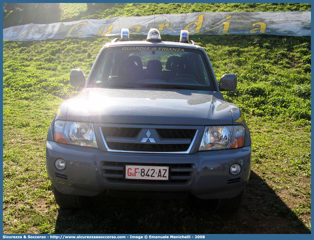 GdiF 842AZ
Guardia di Finanza
Mitsubishi Pajero V60 LWB
Parole chiave: GdiF;G.D.F.;GDF;Guardia di Finanza;Mitsubishi;Pajero V60 LWB;842AZ