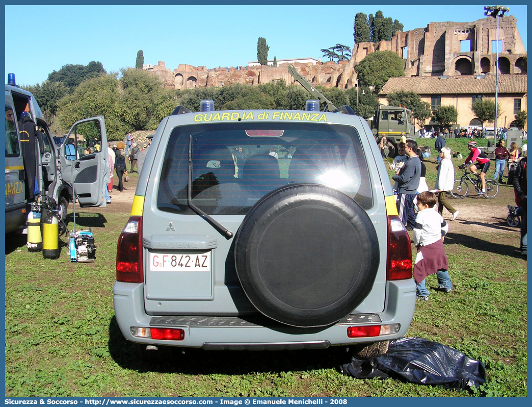 GdiF 842AZ
Guardia di Finanza
Mitsubishi Pajero V60 LWB
Parole chiave: GdiF;G.D.F.;GDF;Guardia di Finanza;Mitsubishi;Pajero V60 LWB;842AZ