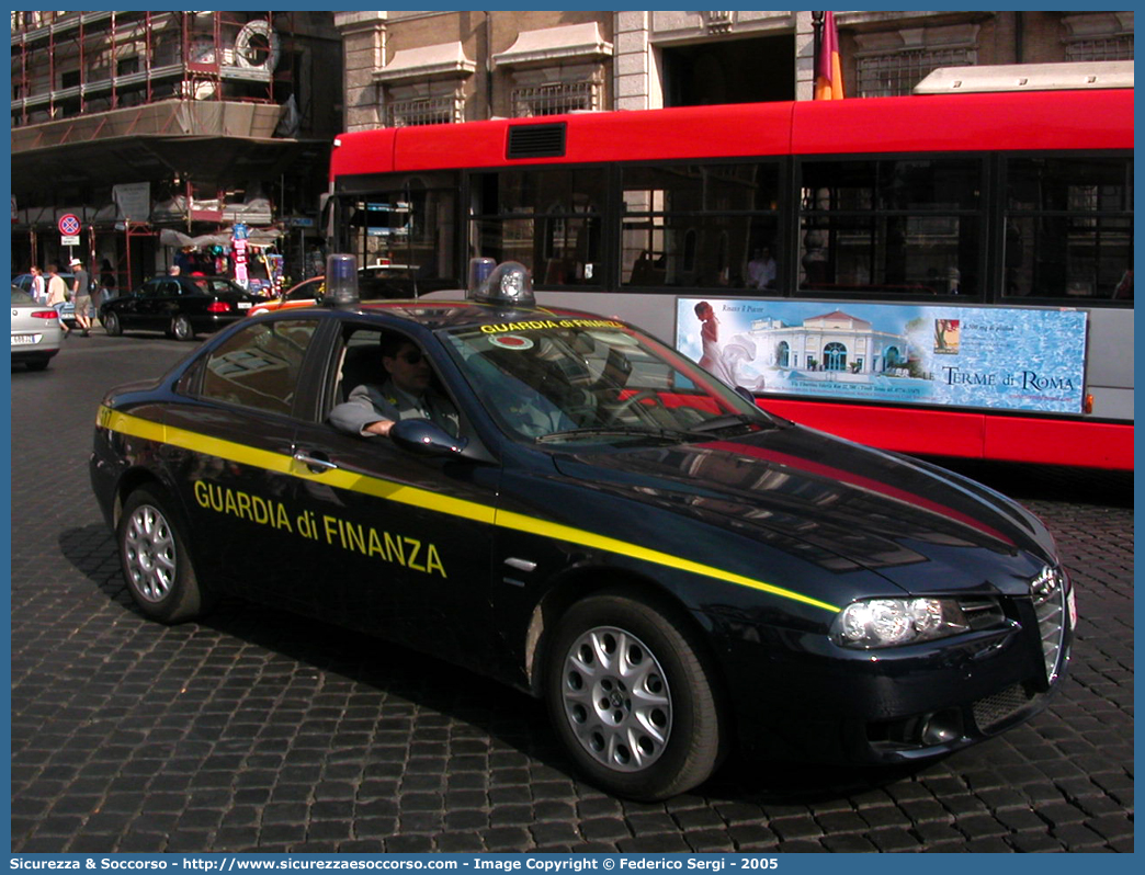 GdiF 987AY
Guardia di Finanza
Alfa Romeo 156 II serie
Parole chiave: GDF;GdiF;G.D.F.;G.diF.;Guardia;Finanza;Guardia di Finanza;Alfa;Romeo;156