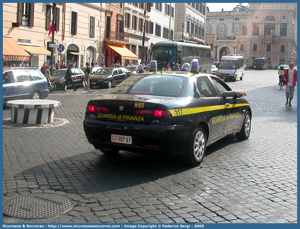 GdiF 987AY
Guardia di Finanza
Alfa Romeo 156 II serie
Parole chiave: GDF;GdiF;G.D.F.;G.diF.;Guardia;Finanza;Guardia di Finanza;Alfa;Romeo;156