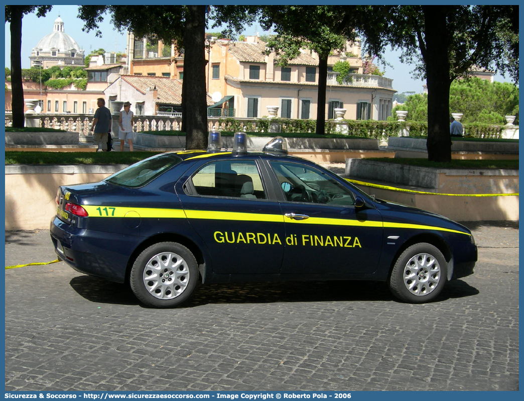 -
Guardia di Finanza
Alfa Romeo 156 II serie
Parole chiave: GDF;GdiF;G.D.F.;G.diF.;Guardia;Finanza;Guardia di Finanza;Alfa;Romeo;156