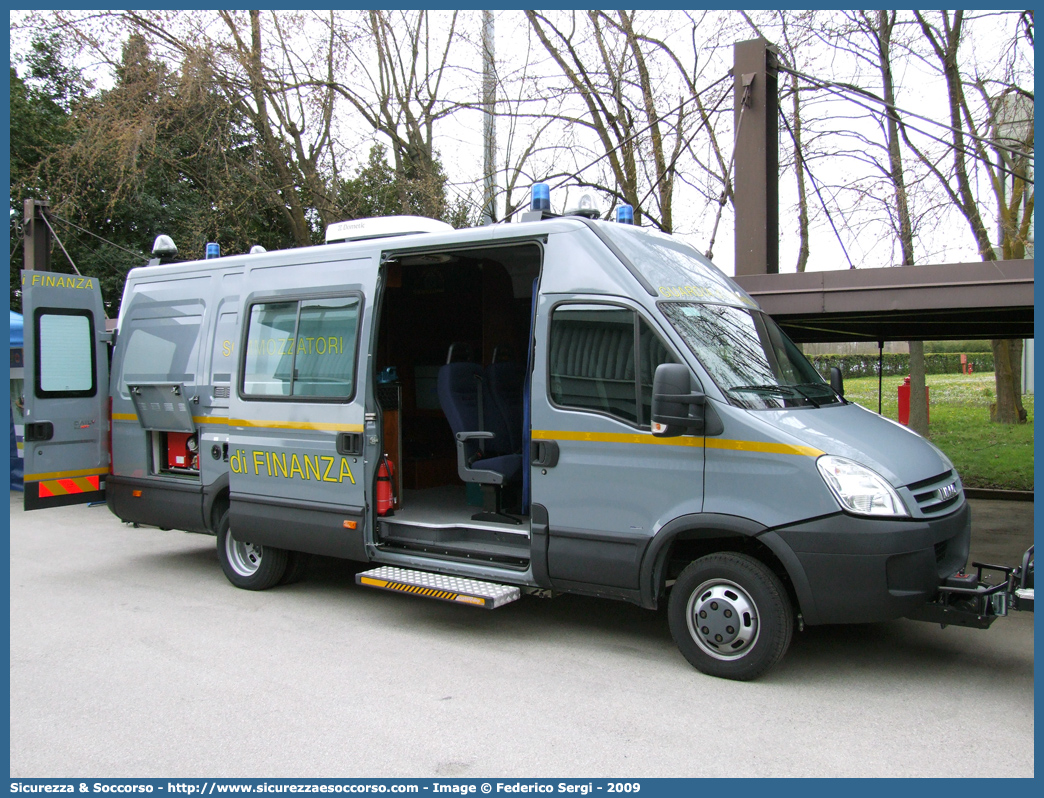 -
Guardia di Finanza
R.O.A.N. Sommozzatori
Iveco Daily 50C18 IV serie
Allestitore Elevox S.r.l.
Parole chiave: GdiF;G.D.F.;GDF;Guardia di Finanza;R.O.A.N.;ROAN;Sommozzatori;Iveco;Daily;50C18;Elevox