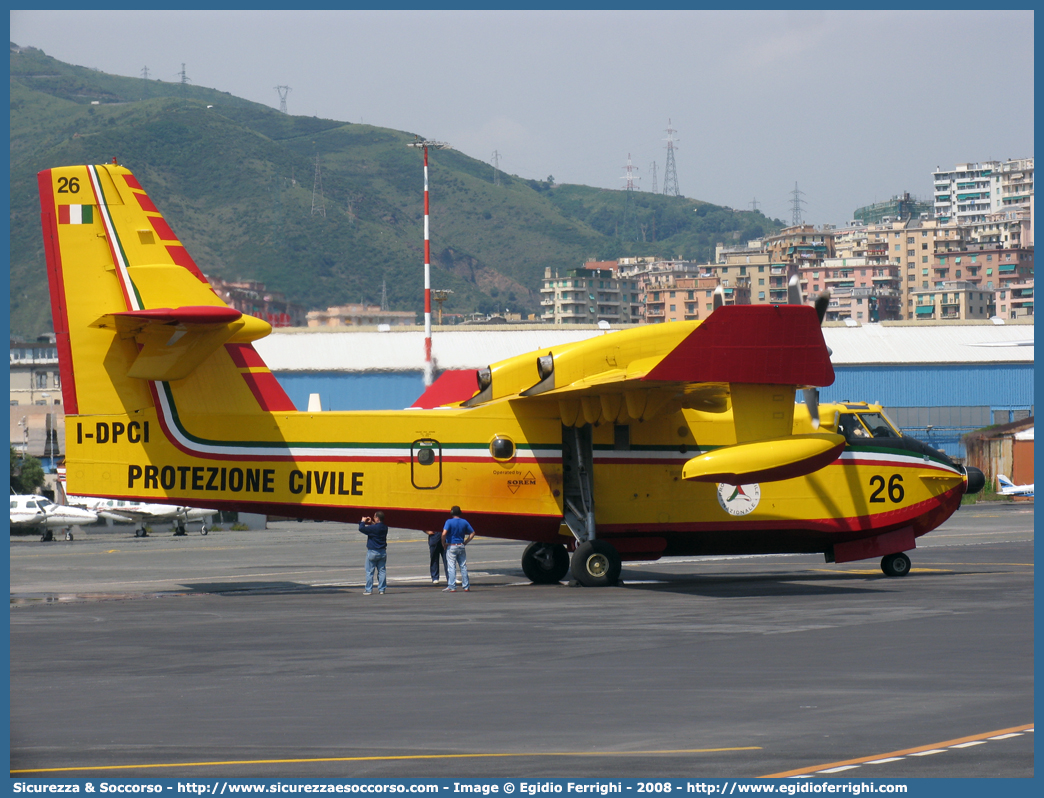 26 I-DPCI
Dipartimento Nazionale
Protezione Civile
Canadair/Bombardier Aerospace CL415
Parole chiave: Dipartimento;Nazionale;Protezione;Civile;DPC;D.P.C.;Canadair;Bombardier;Aerospace;CL415