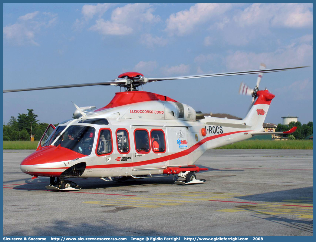 I-ROCS
118 Regione Lombardia
Agusta AB139
Base di Como
Parole chiave: 118;SSUEm;S.S.U.Em.;AREU;A.R.E.U.;Lombardia;Como;Agusta;AB139;139;I-ROCS;Elicottero;Elisoccorso