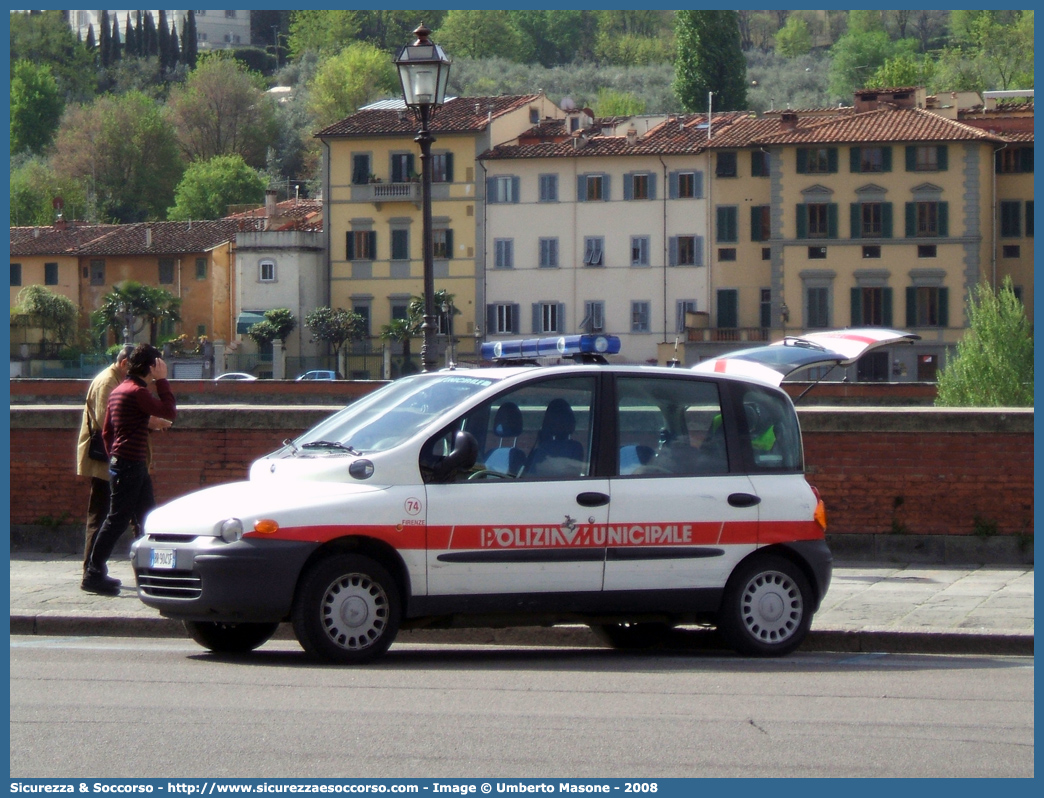 -
Polizia Municipale
Comune di Firenze
Fiat Multipla I serie
Parole chiave: PL;P.L.;PM;P.M.;Polizia;Locale;Municipale;Firenze;Fiat;Multipla