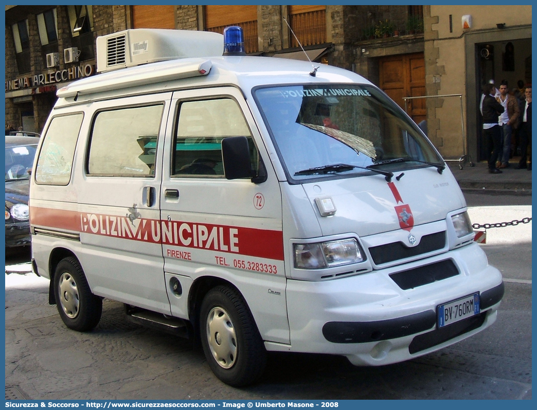 -
Polizia Municipale
Comune di Firenze
Piaggio Porter II serie
Allestitore Orlandi S.r.l.
Parole chiave: PL;P.L.;PM;P.M.;Polizia;Locale;Municipale;Firenze;Piaggio;Porter;Orlandi