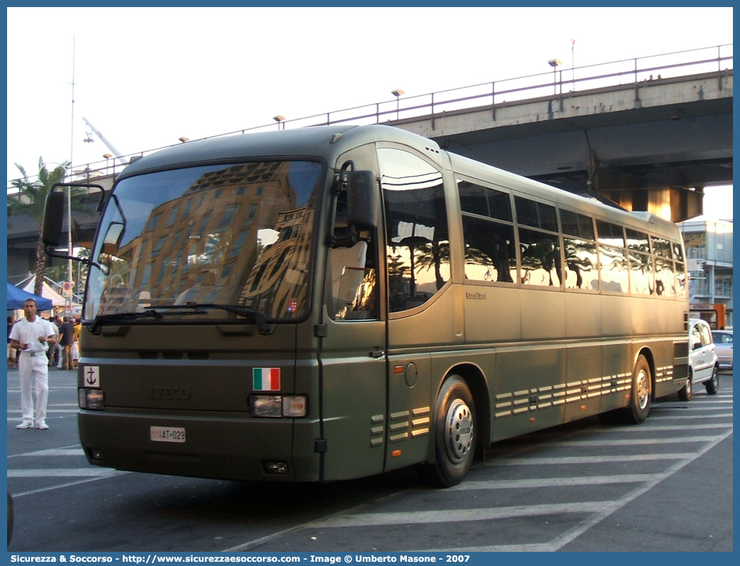 MM AT029
Marina Militare Italiana
Iveco Orlandi EuroClass
Parole chiave: MM;M.M.;Marina Militare;Iveco;Orlandi;EuroClass