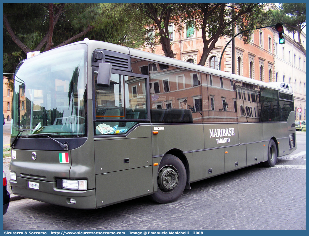 MM AT899
Marina Militare Italiana
Maribase Taranto
Irisbus Myway
Parole chiave: MM;M.M.;Marina Militare;Irisbus;Myway