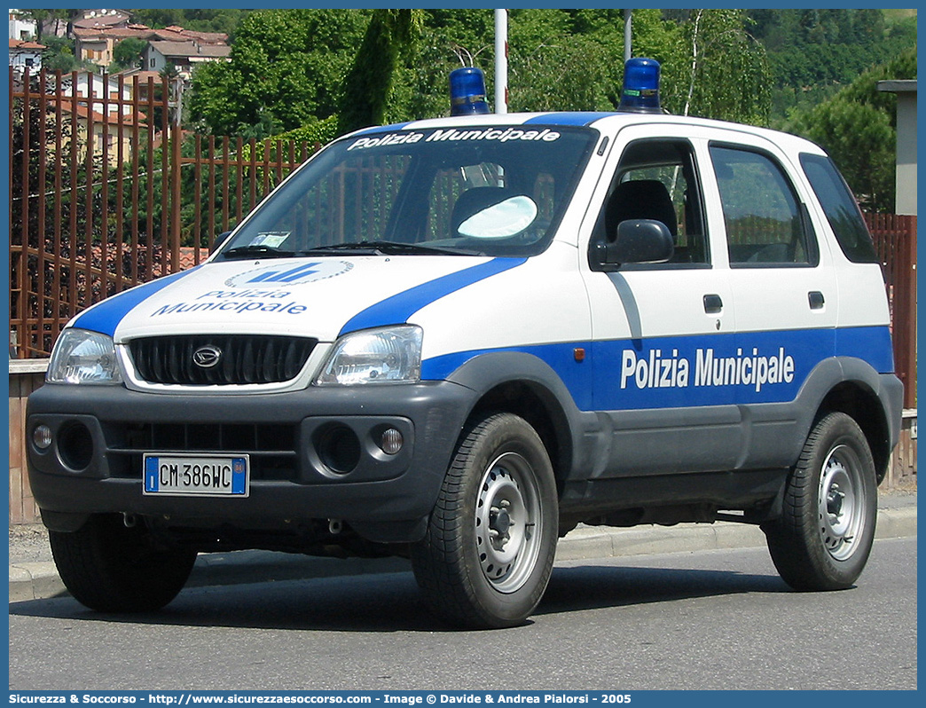 -
Polizia Municipale
Comune di Modigliana
Daihatsu Terios II serie
Parole chiave: Polizia;Locale;Municipale;Modigliana;Daihatsu;Terios