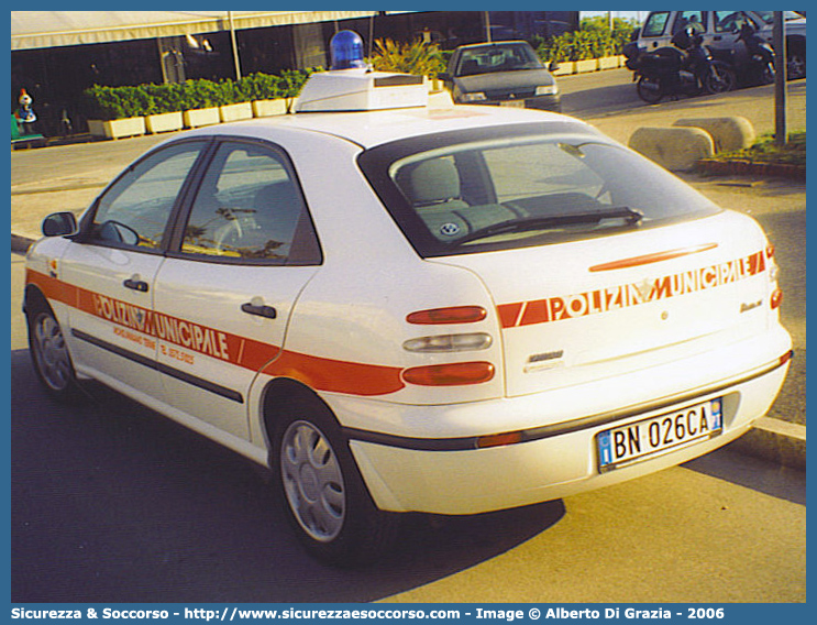 -
Polizia Municipale
Comune di Monsummano Terme
Fiat Brava
Parole chiave: Polizia;Locale;Municipale;Monsummano Terme;Fiat;Brava