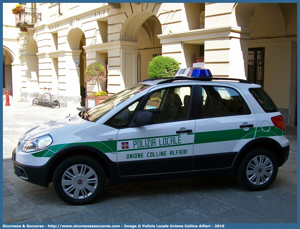 Polizia Locale YA952AG
Polizia Locale
Unione Comuni
Comunità Collinare Colline Alfieri
Fiat Sedici II serie
Parole chiave: Polizia;Locale;Municipale;Colline Alfieri;Fiat;Sedici;YA952AG