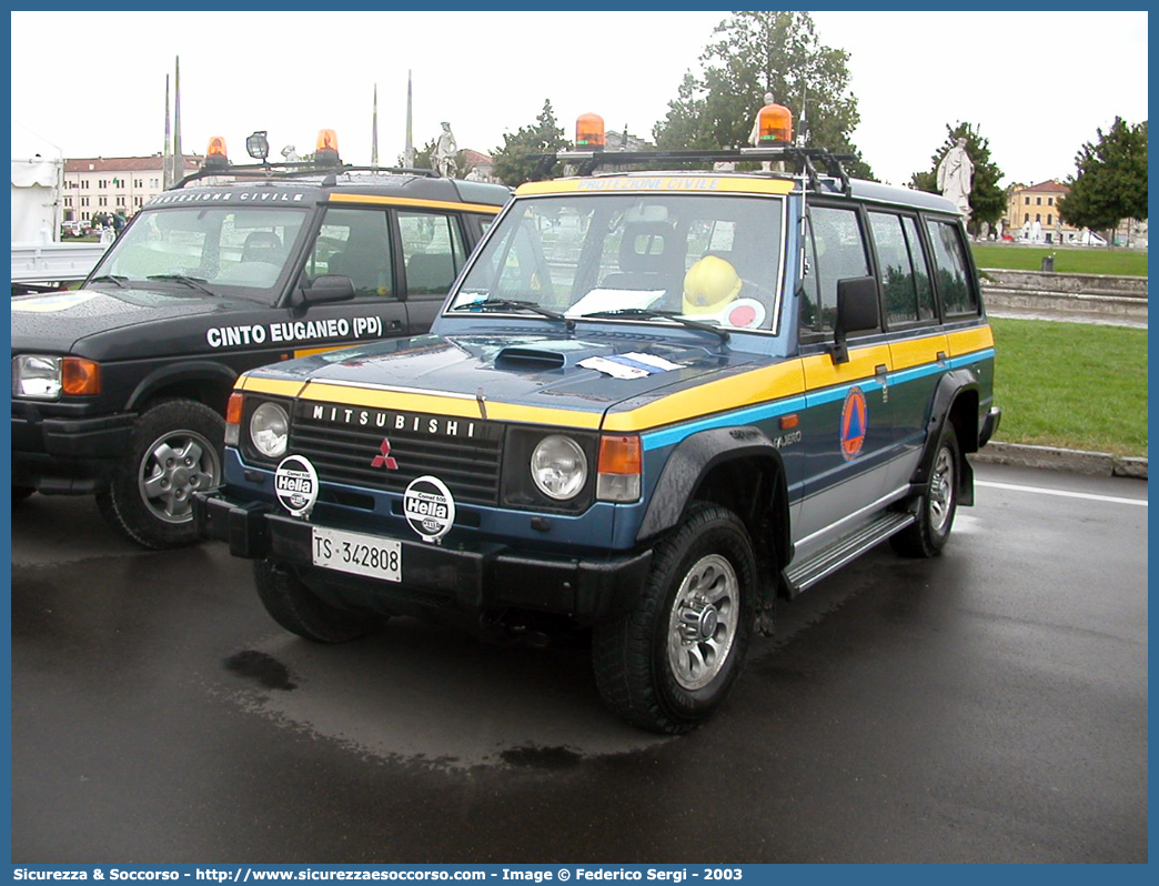 -
Protezione Civile
Comune di Este
Mitsubishi Pajero V20 LWB
Parole chiave: PC;P.C.;Protezione Civile;Este;Mitsubishi;Pajero V20 LWB