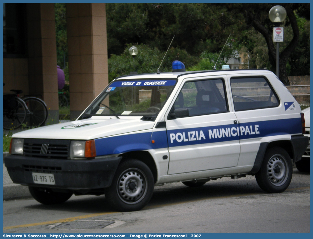 -
Polizia Municipale
Comune di Pesaro
Fiat Panda II serie
Parole chiave: Polizia;Locale;Municipale;Pesaro;Fiat;Panda