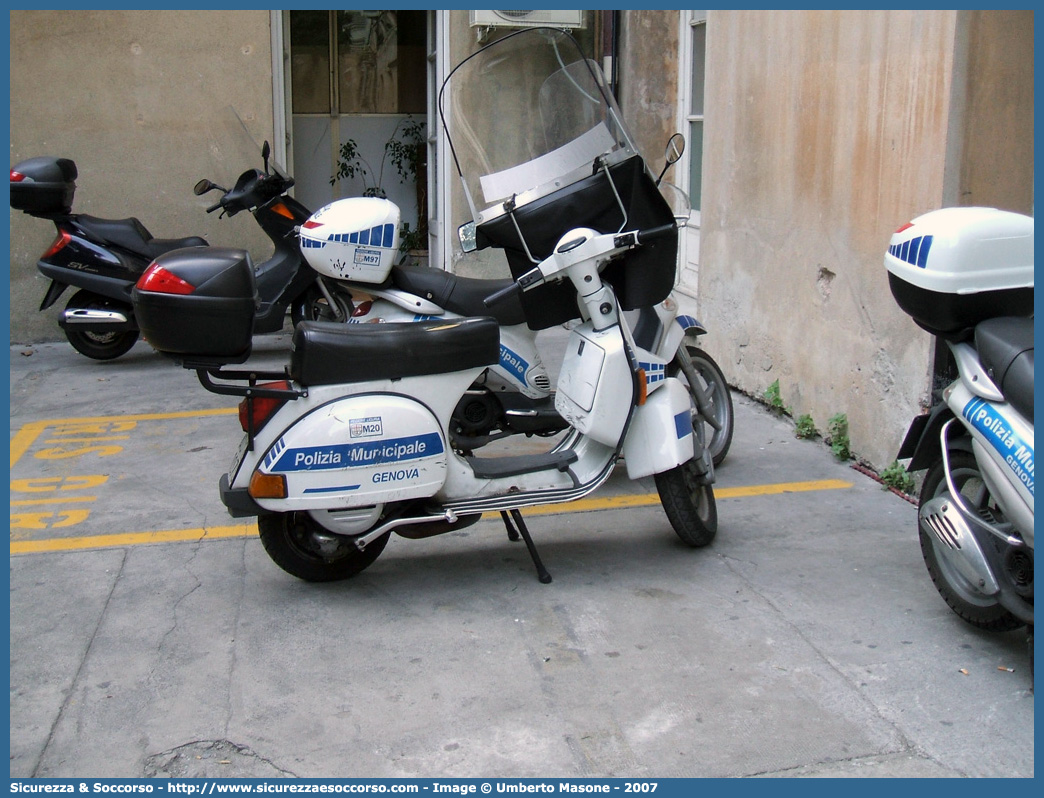 -
Polizia Municipale
Comune di Genova
Piaggio Vespa
Parole chiave: Polizia;Locale;Municipale;Genova;Piaggio;Vespa