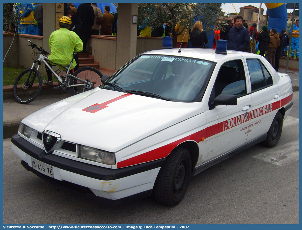 -
Polizia Municipale
Comune di Pieve a Nievole
Alfa Romeo 155
Parole chiave: Polizia;Locale;Municipale;Pieve a Nievole;Alfa Romeo;155