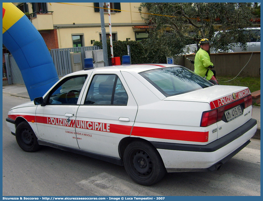 -
Polizia Municipale
Comune di Pieve a Nievole
Alfa Romeo 155
Parole chiave: Polizia;Locale;Municipale;Pieve a Nievole;Alfa Romeo;155