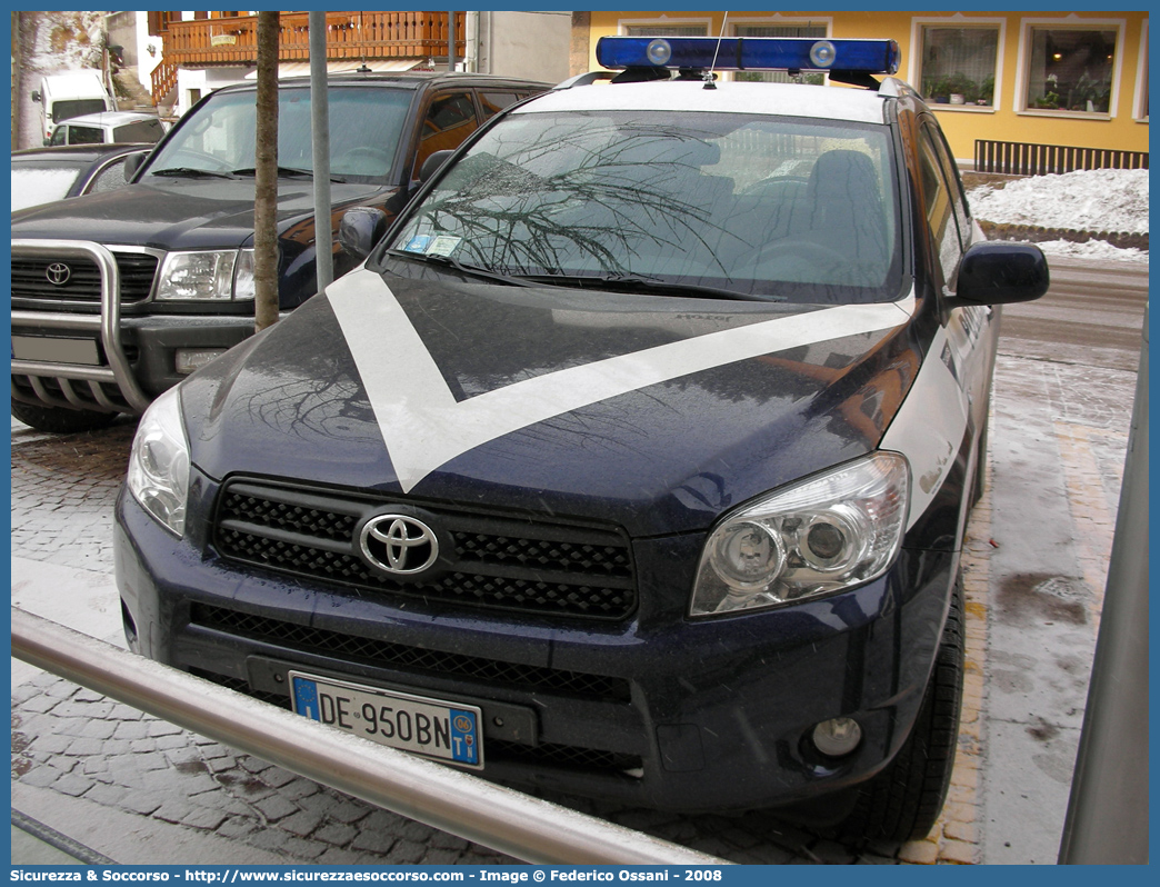 -
Polizia Municipale
Comune di Canazei
Toyota Rav4 III serie
Parole chiave: Polizia;Locale;Municipale;Canazei;Toyota;Rav4