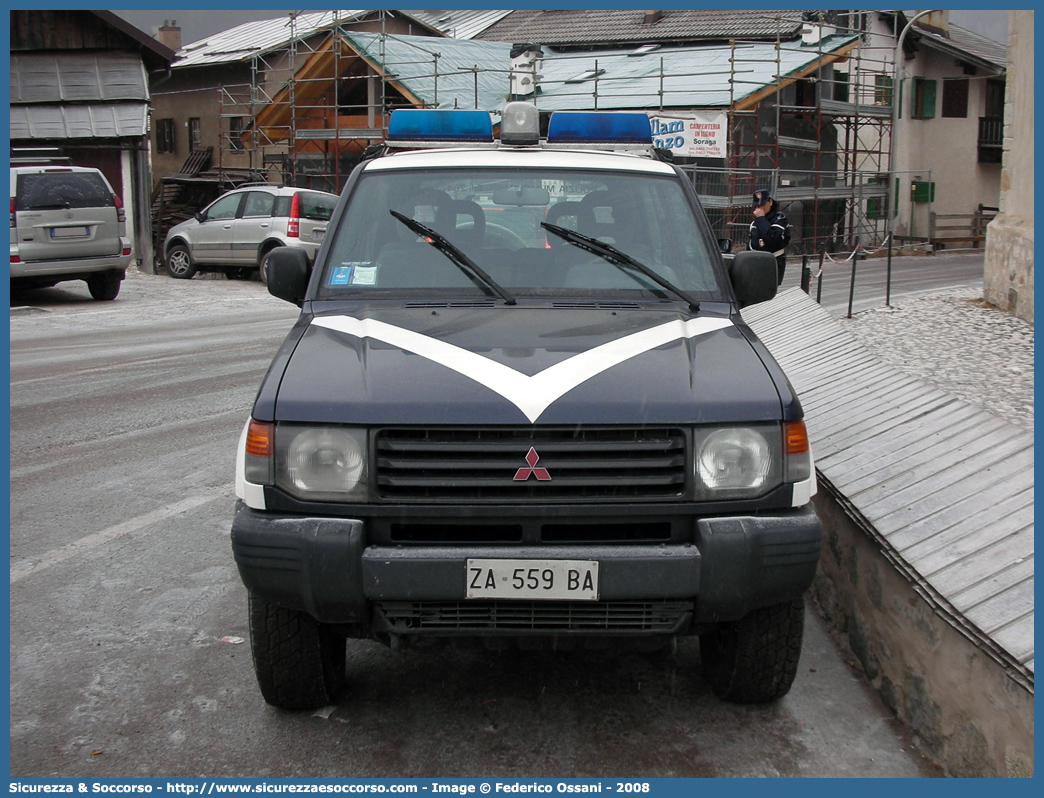 -
Polizia Municipale
Comune di Pozza di Fassa
Mitsubishi Pajero SWB II serie
Parole chiave: Polizia;Locale;Municipale;Pozza di Fassa;Mitsubishi;Pajero;SWB