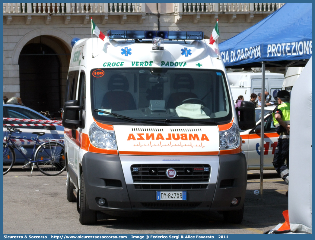 168
Pia Opera Croce Verde Padova
Fiat Ducato III serie
Allestitore Bollanti S.r.l.
Parole chiave: Pia;Opera;Croce;Verde;Padova;Ambulanza;Fiat;Ducato;X250;Bollanti