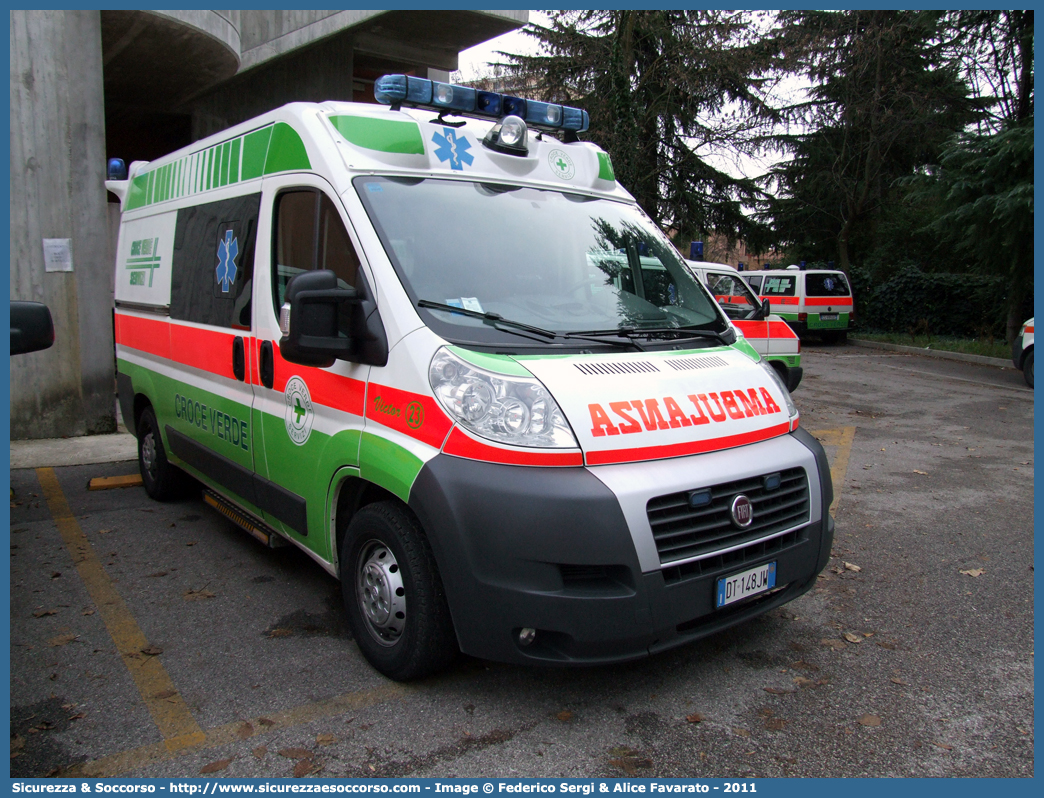 Victor 23
Croce Verde Servizi
Fiat Ducato III serie
Allestitore EDM S.r.l.
Parole chiave: Croce Verde Servizi;Padova;Ambulanza;Fiat;Ducato;X250