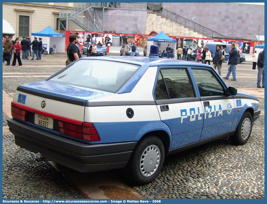 Polizia A8397
Polizia di Stato
Polizia Stradale
Alfa Romeo 75 II serie

Parole chiave: Polizia di Stato;Polizia;PS;Polizia Stradale;Alfa Romeo;75 II serie;A8397