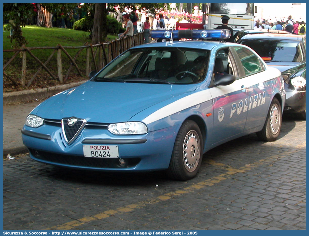 Polizia B0424
Polizia di Stato
Ufficio Presidenziale
Alfa Romeo 156 I serie
Parole chiave: PS;P.S.;Polizia;di;Stato;Pubblica;Sicurezza;Ufficio;Presidenziale;Alfa;Romeo;156;B0424