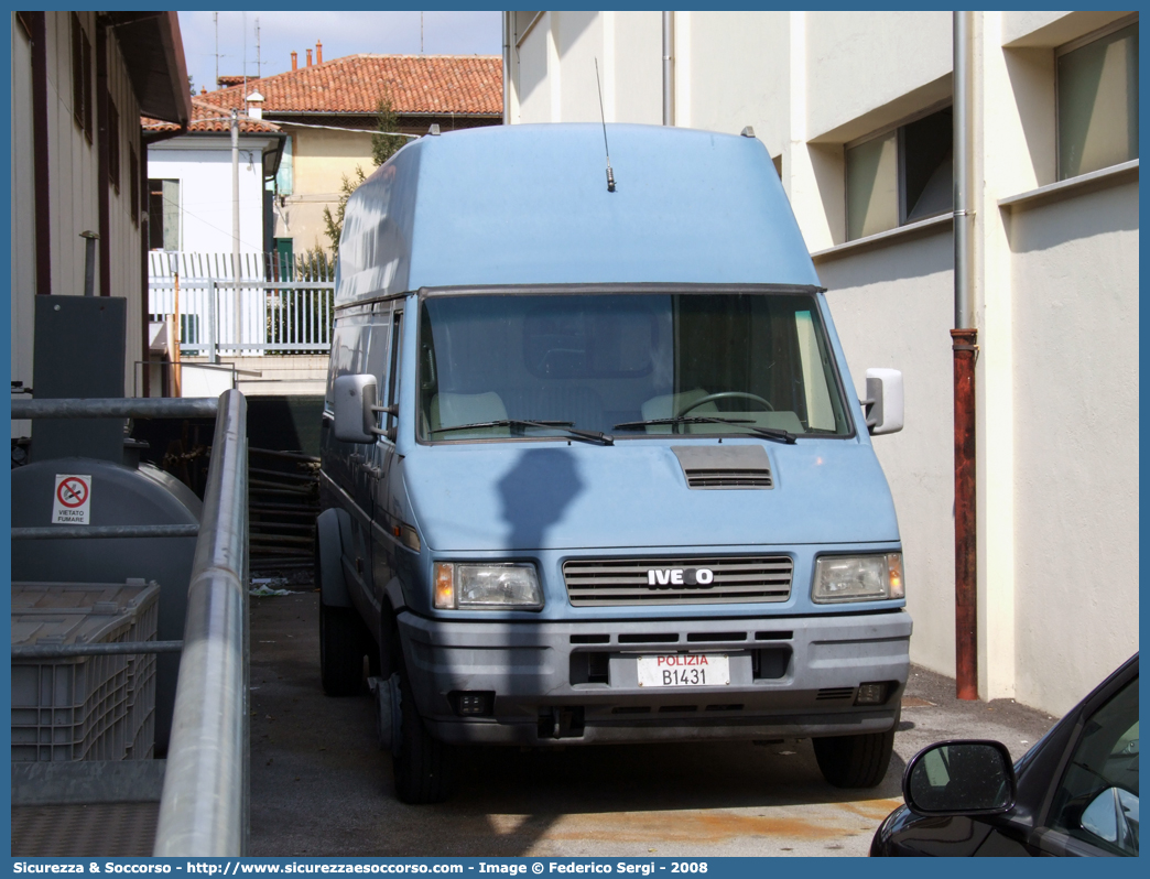 Polizia B1431
Polizia di Stato
Iveco Daily 59-12 II serie
Parole chiave: Polizia di Stato;Polizia;PS;Iveco;Daily 59-12 II serie;B1431