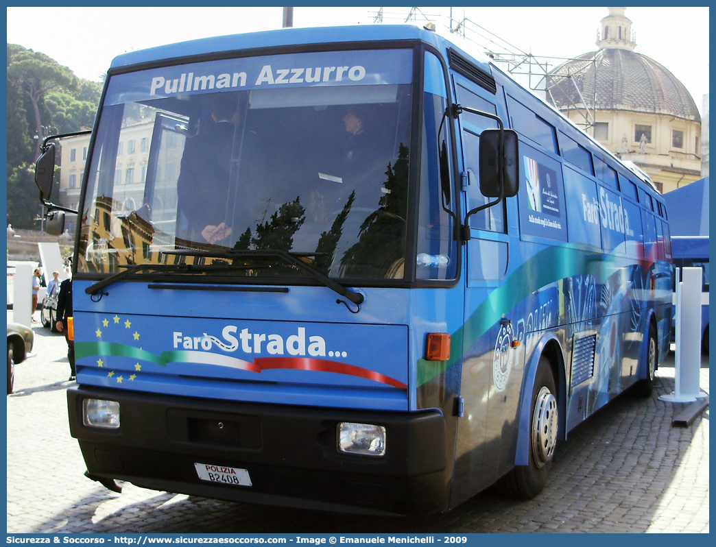 Polizia B2408
Polizia di Stato
Polizia Stradale
Iveco 370SE "Pullman Azzurro"
Parole chiave: Polizia;Stato;Polizia di Stato;Stradale;Iveco;370SE;Pullman Azzurro;B2408