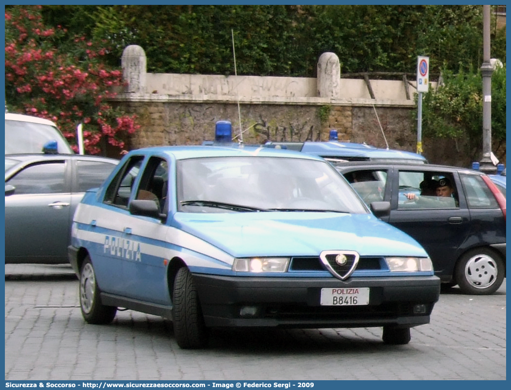 Polizia B8416
Polizia di Stato
Alfa Romeo 155
Parole chiave: Polizia di Stato;Polizia;PS;Alfa Romeo;155;B8416