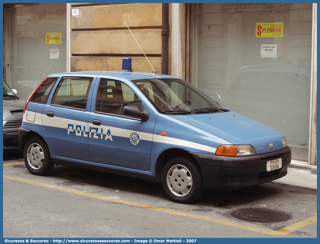 Polizia D3494
Polizia di Stato
Polizia delle Comunicazioni
Fiat Punto I serie
Parole chiave: Polizia di Stato;Polizia;PS;Polizia delle Comunicazioni;Fiat;Punto;I serie;D3494