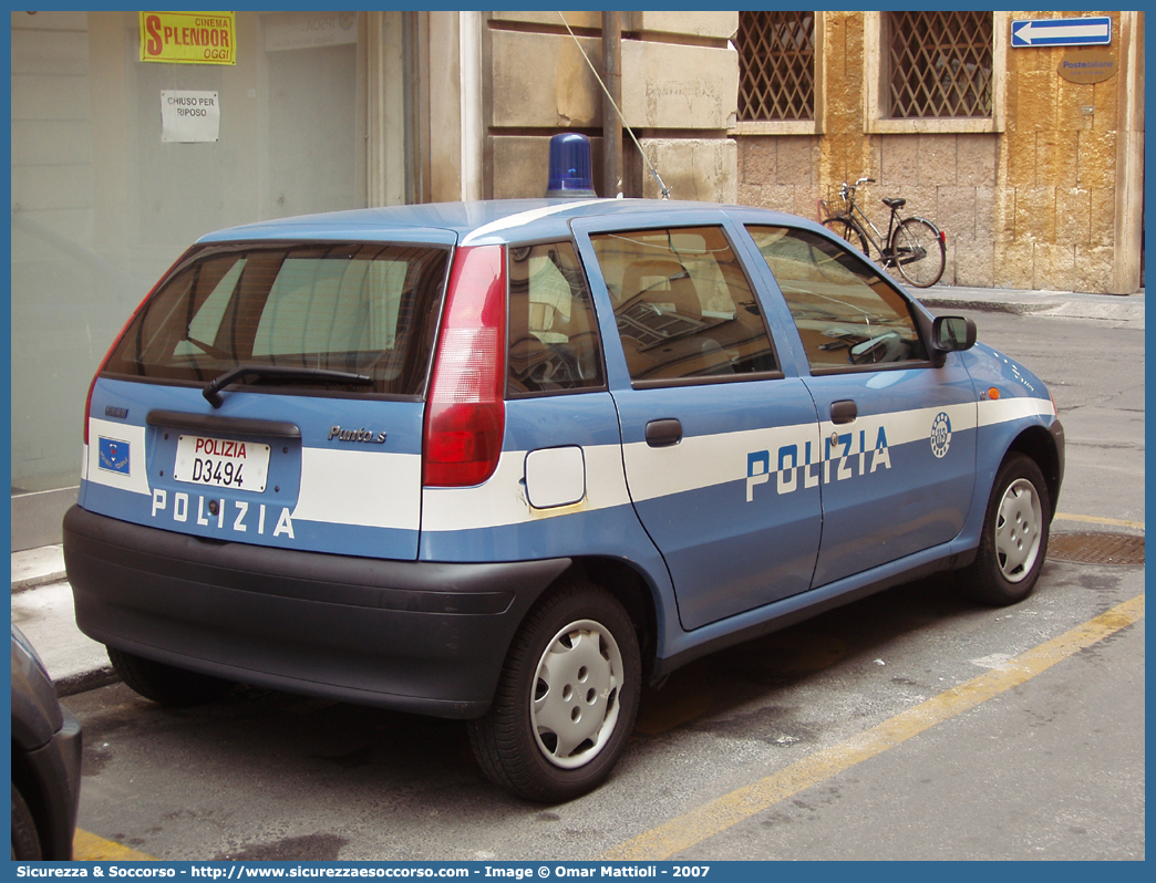 Polizia D3494
Polizia di Stato
Polizia delle Comunicazioni
Fiat Punto I serie
Parole chiave: Polizia di Stato;Polizia;PS;Polizia delle Comunicazioni;Fiat;Punto;I serie;D3494