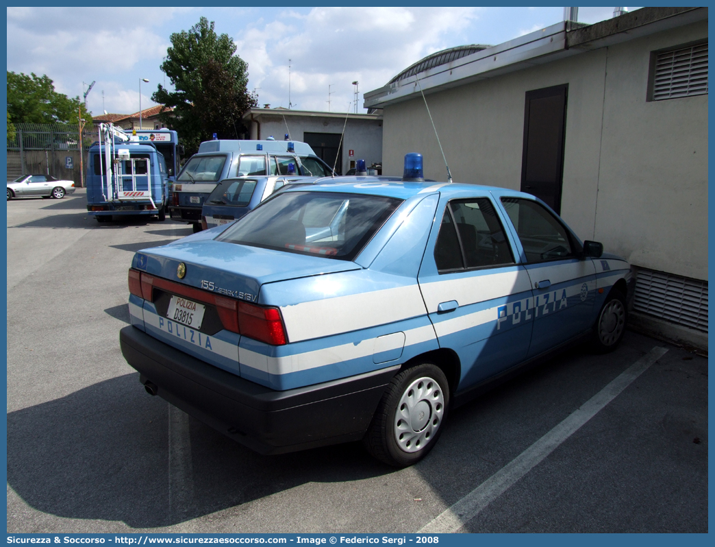 Polizia D3815
Polizia di Stato
Polizia Stradale
Alfa Romeo 155
Parole chiave: Polizia di Stato;Polizia;PS;Polizia Stradale;Alfa Romeo;155;D3815