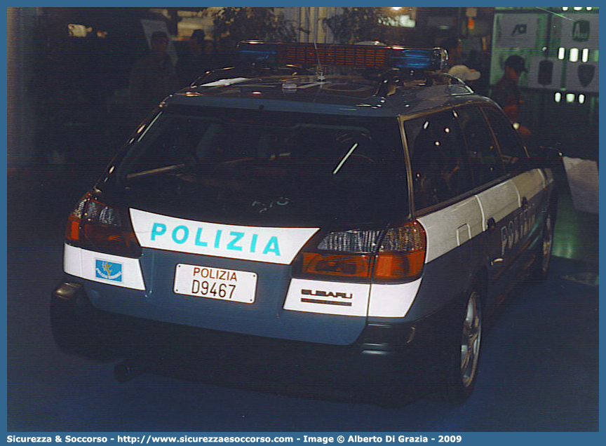 Polizia D9467
Polizia di Stato
Polizia Stradale
Subaru Legacy Station Wagon
III serie
Parole chiave: Polizia di Stato;Polizia;PS;Polizia Stradale;Subaru;Legacy III serie;D9467