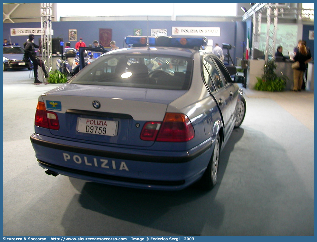 Polizia D9759
Polizia di Stato
Reparto Prevenzione Crimine
BMW Serie 3e46
Parole chiave: Polizia di Stato;Polizia;PS;Reparto Prevenzione Crimine;BMW;Serie 3e46;D9759