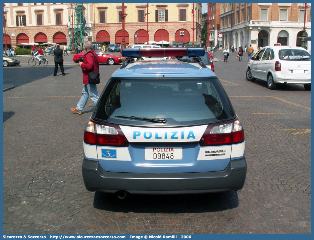 Polizia D9848
Polizia di Stato
Polizia Stradale
Subaru Legacy Station Wagon
III serie
Parole chiave: Polizia di Stato;Polizia;PS;Polizia Stradale;Subaru;Legacy III serie;D9848